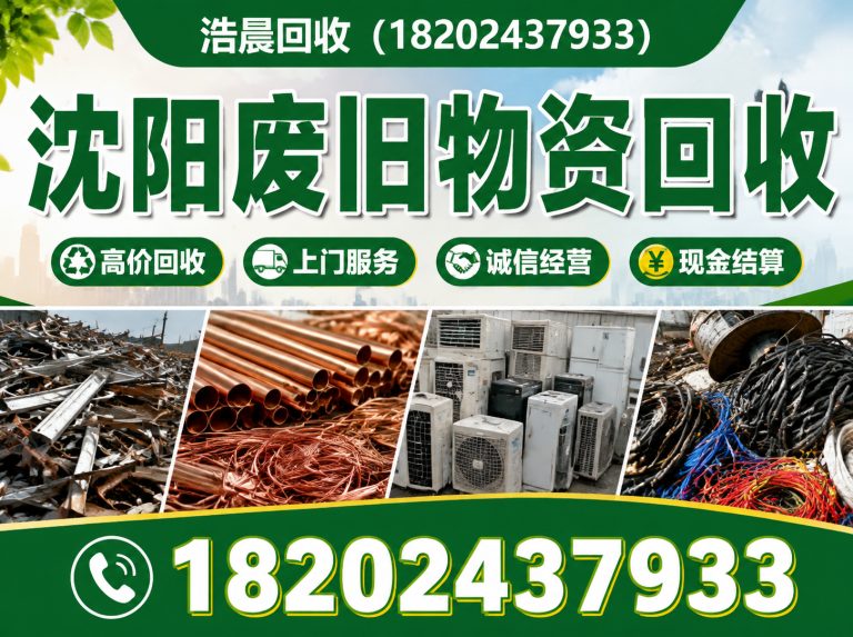 于洪区沈阳废旧物资回收展示图